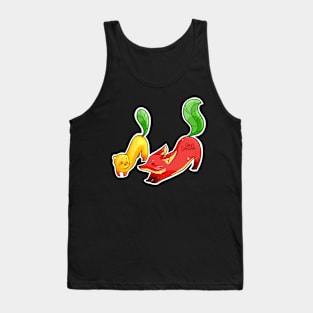 lemon ferret and apple fox Tank Top